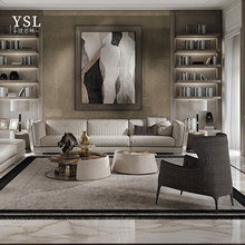 Vittoria Frigerio真皮编织沙发Simple and Retro Style Sofa