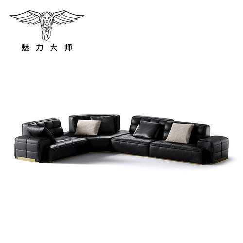 魅力大师灵动岛电动沙发