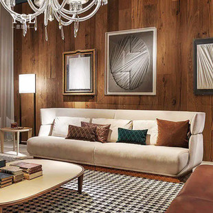 room living sofa北京 sized 宾利Bentley中古风真皮沙发Small