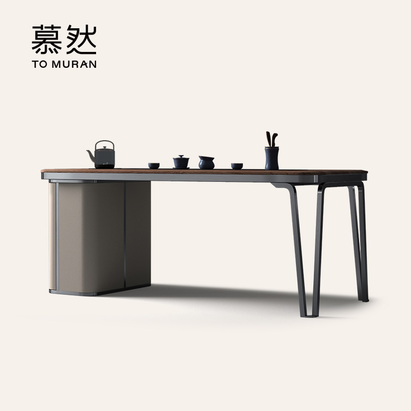 Muran慕然实木茶桌别墅柚