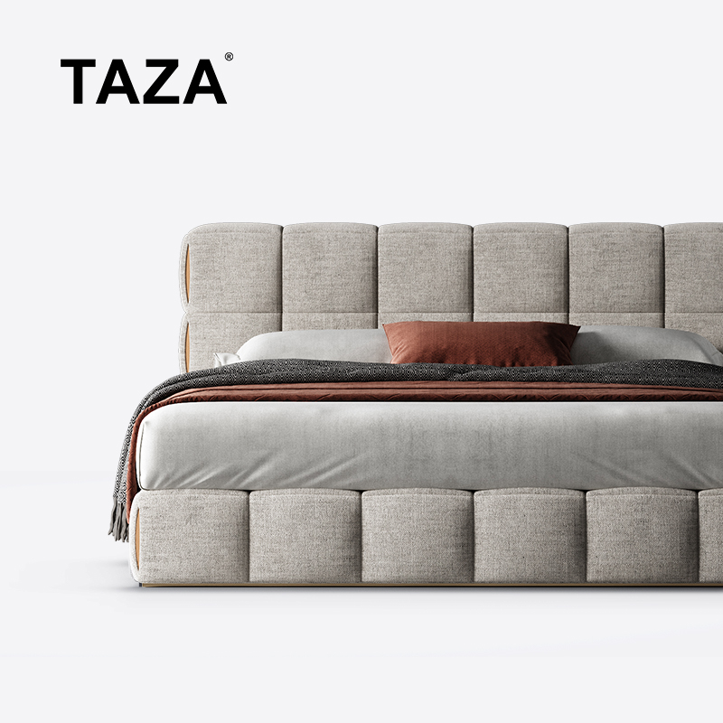 TAZA意式轻奢布艺床别