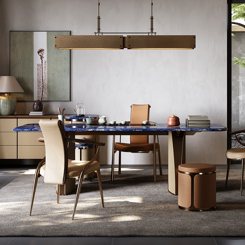 TAZA现代奢石茶台别墅