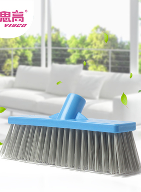 硬毛地刷头洗地刷子家用卫生间厨房清洁刷浴室刷单头60131替换头