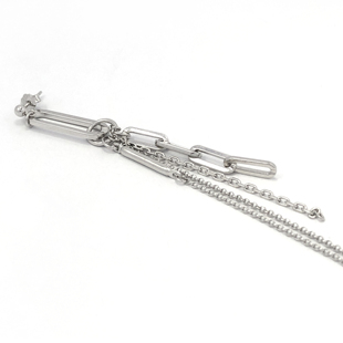 KAMMERHOPA  设计师品牌流质系列925银小众性感锁骨耳饰耳线新品