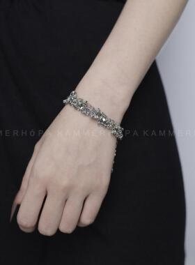 KAMMERHOPA 品牌骷蕾丝系列925银手链骷髅堆叠设计感手链小众新品