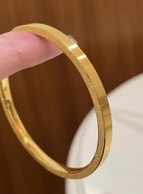 越南沙金古法传承四方筷子手镯女