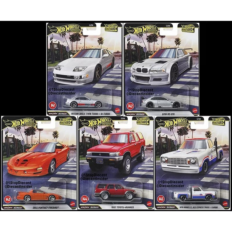 风火轮藏家挚爱林荫大道花园文化汽车模型玩具GJT68/FPY86