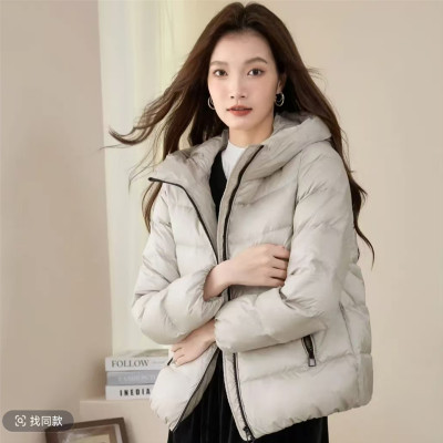 短款羽绒服女轻薄立领90鸭绒外套
