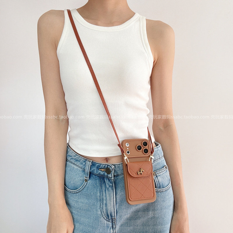 卡通立体小马小香风菱格包适用华为pura80手机壳mate80pro轻奢p70斜挎挂绳nova15/14全包畅享70x卡通mate60套,3C数码配件,手机保护套/壳,淘宝优惠券,粉丝福利购,淘宝优惠卷