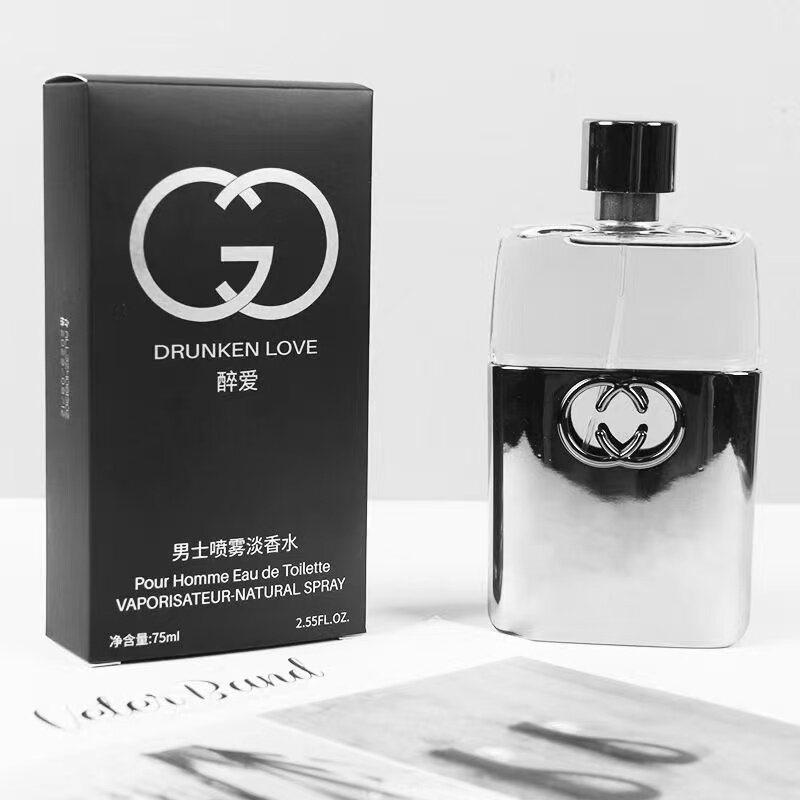 Cocoailishi醉爱男士香水75ml木质淡香气质优雅男士礼物持久留香