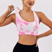 TK欧美提臀高腰无缝瑜伽短裤 女蜜桃臀运动文胸速干健身套装