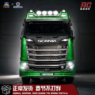 汇纳斯堪尼亚遥控卡车模型770S拖头合金汽车玩具全比例501D拖板