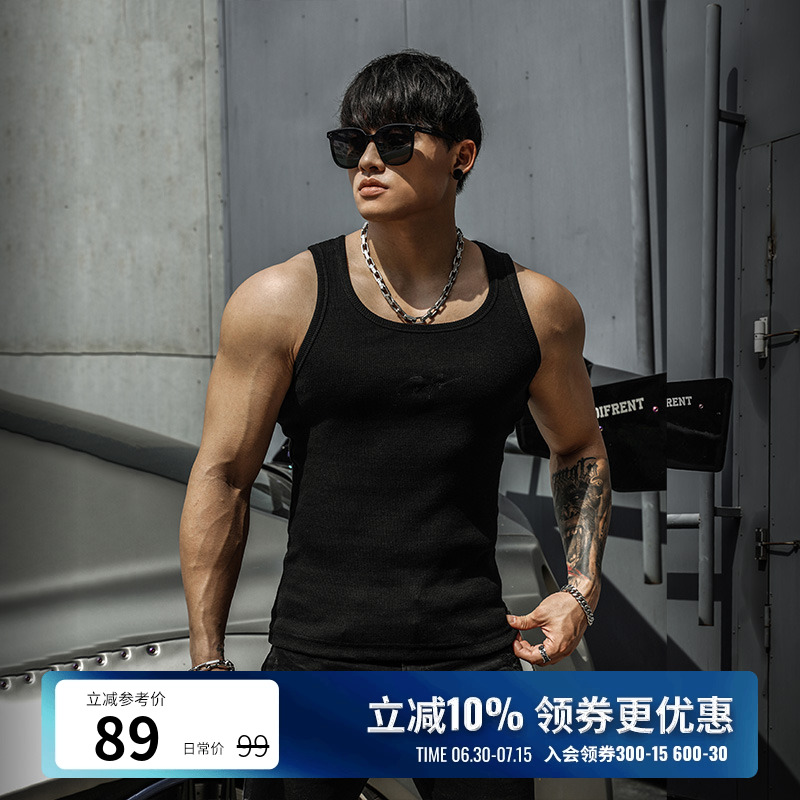 bluesfly健身背心秋冬紧身无袖