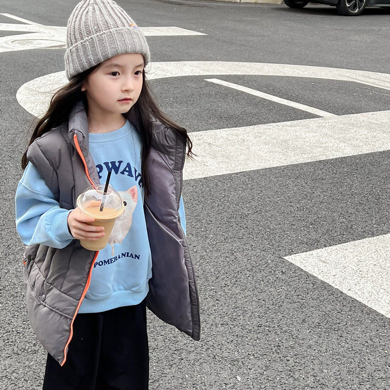 韩国童装儿童羽绒马甲外穿背心男童女童宝宝秋冬坎肩小童大童秋装,童装/婴儿装/亲子装,羽绒马甲,淘宝优惠券,粉丝福利购,淘宝优惠卷