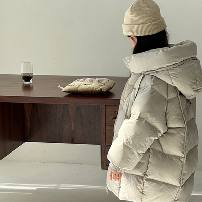 中长款加厚女童儿童羽绒服三防