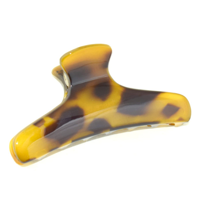 法式风豹纹醋酸抓夹发饰