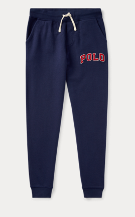 美国代购rl童装男童儿童男大童polo休闲裤运动裤子亲子长裤深蓝灰