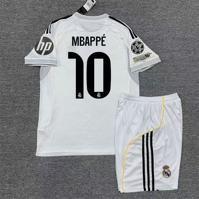 New Real Madrid Bellingham VINI JR Kids kit MBAPPE Jerseys