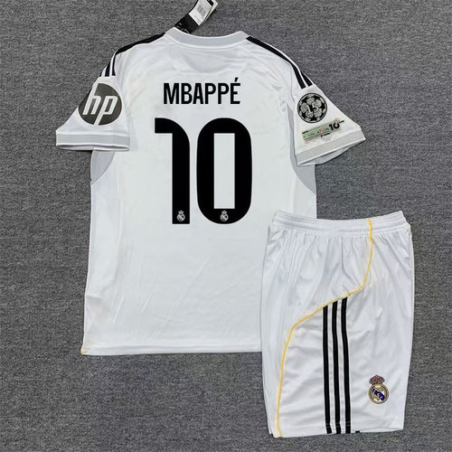 25/26 Real Madrid Bellingham VINI JR Kids kit MBAPPE Jerseys