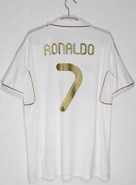 11-12 Real Madrid home jersey Ronaldo Beckham Football shirt
