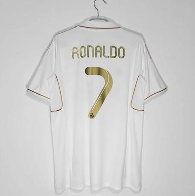 11-12 Real Madrid home jersey Ronaldo Beckham Football shirt
