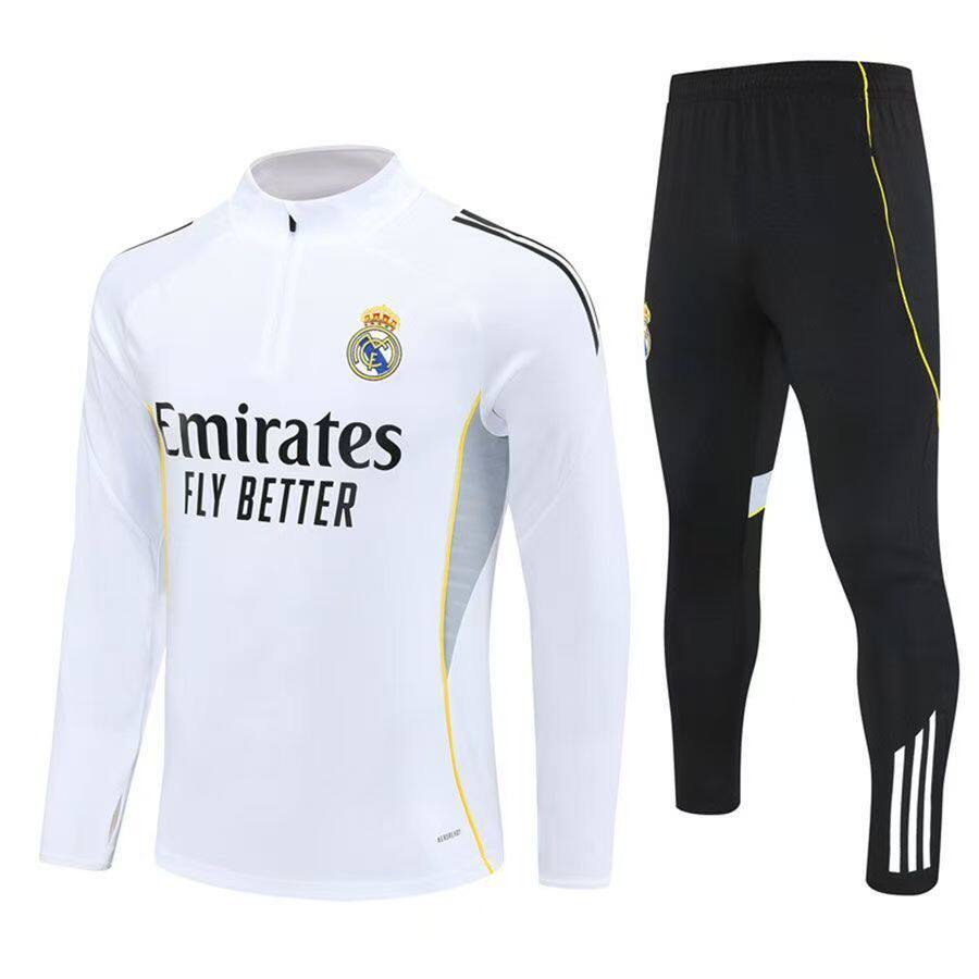 New Real Madrid tracksuit kids Men soccer training suit