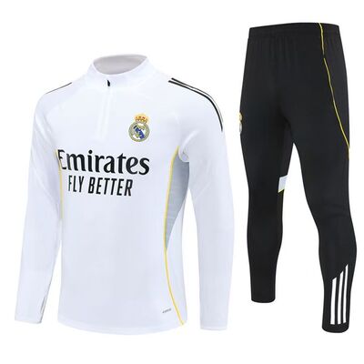 New Real Madrid tracksuit kids Men soccer training suit
