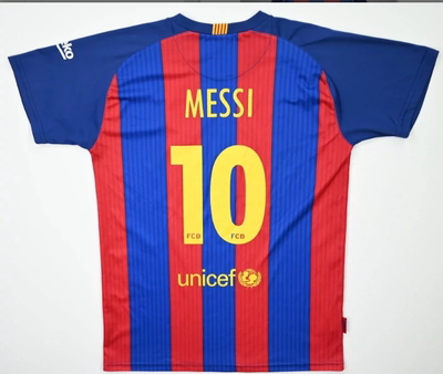 16 17 Barcelona Retro MESSI SUAREZ NEYMAR JR Classic Jersey