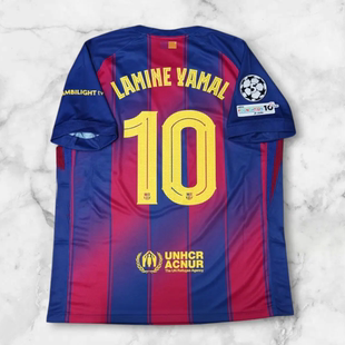 2025/26 Barcelona Lamine Yamal RASHFORD soccer Jersey