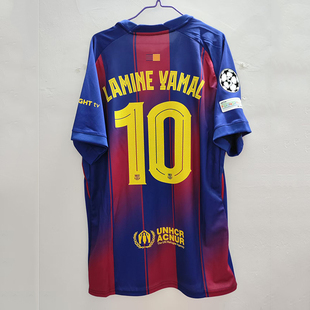 25-26 Barcelona home jersey lamine Yamal Lewandowski gavi