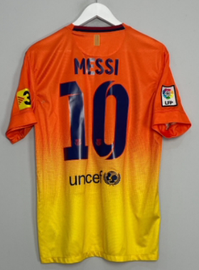 12 13 Barcelona Away A.INIESTA MESSI ALEXIS Classic Jersey