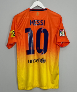 12 13 Barcelona Away A.INIESTA MESSI ALEXIS Classic Jersey
