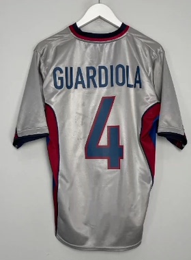 Barcelona 98 99 Vintage GUARDIOLA RIVALDO FIGO XAVI Jerseys