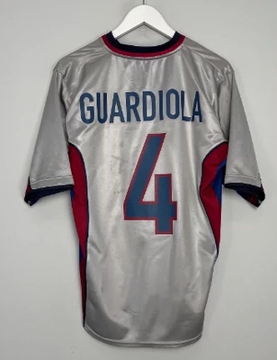 Barcelona 98 99 Vintage GUARDIOLA RIVALDO FIGO XAVI Jerseys
