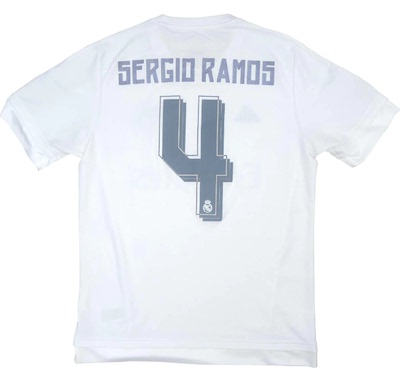 Retro 15 16 Real Madrid RONALDO BALE Benzema Vintage Jersey