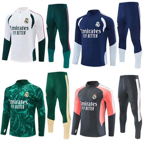 New Kids Men Real Madrid tracksuit training suit chandal kit