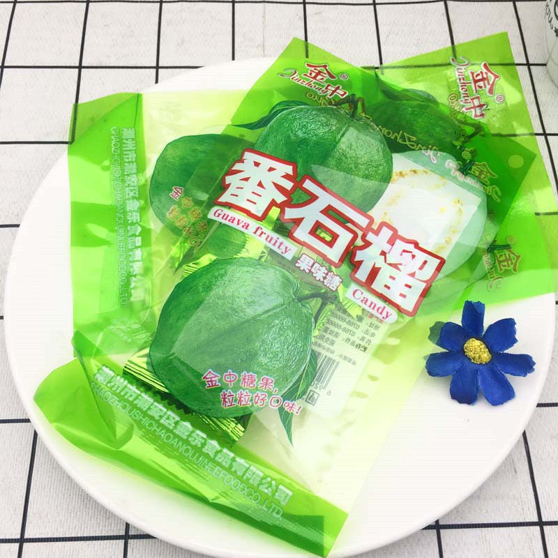 番石榴糖果味糖果8090后怀旧零食婚庆喜糖果吃货怀旧经典食品批发