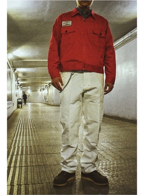 PACKRATS 17AW MasterTechnician WorkJKT美式复古经典工装夹克红