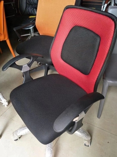 电脑椅双层板靠背网椅办公椅网布转椅升降职员椅佛山 包邮