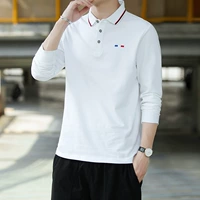 Mùa xuân 2019 nam áo polo mới quần áo nam theo xu hướng cá tính kinh doanh áo thun POLO trẻ trung - Polo áo thun có cổ