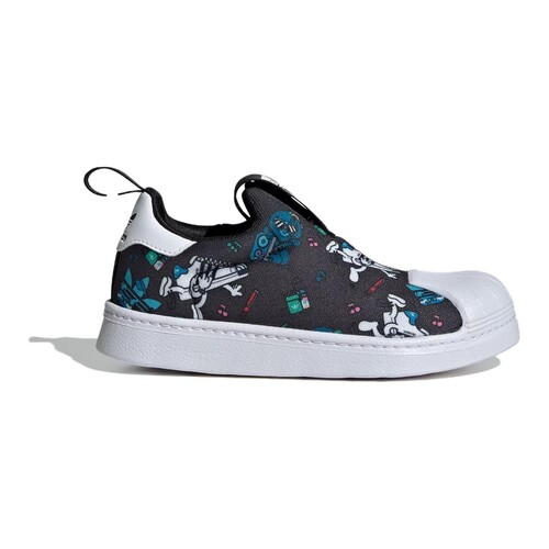 Adidas/阿迪达斯三叶草Superstar 360 C儿童贝壳头板鞋JH6495