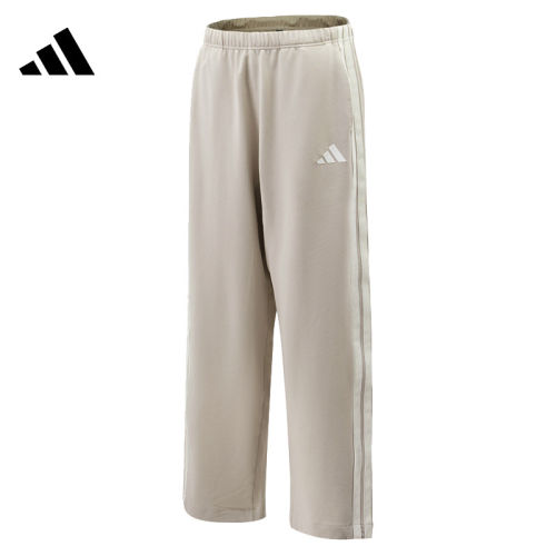 Adidas阿迪达斯三条纹简约运动休闲裤2026夏男宽松长裤 KR2544