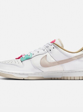 NIKE/耐克女DUNK复古百搭低帮透气运动鞋休闲鞋板鞋 DX6060-121