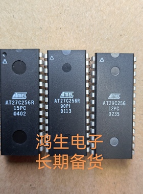 AT28C64B-15pc/64E-12pc AT28c256E-25PI电子单片机直插芯片DIP28