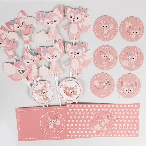 玲娜贝儿蛋糕插件琳甜品台