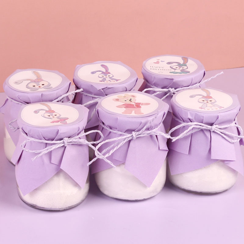 星黛露蛋糕装饰贴纸布丁杯