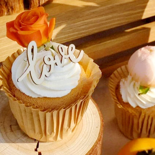 小胖橘装饰摆件木质蛋糕插件