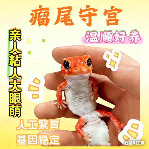 瘤尾守宫 皮卡丘 小火龙 新手饲养