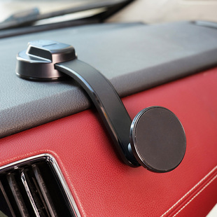 吸盘式车载手机支架磁铁强磁货车仪表台导航架横屏汽车用品磁吸式