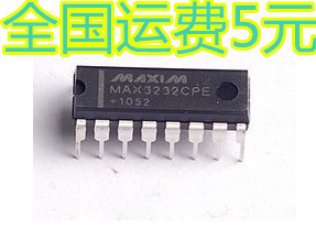 全新原装 MAX3232CPE 接口-驱动器/接收器 DIP-16质量保证